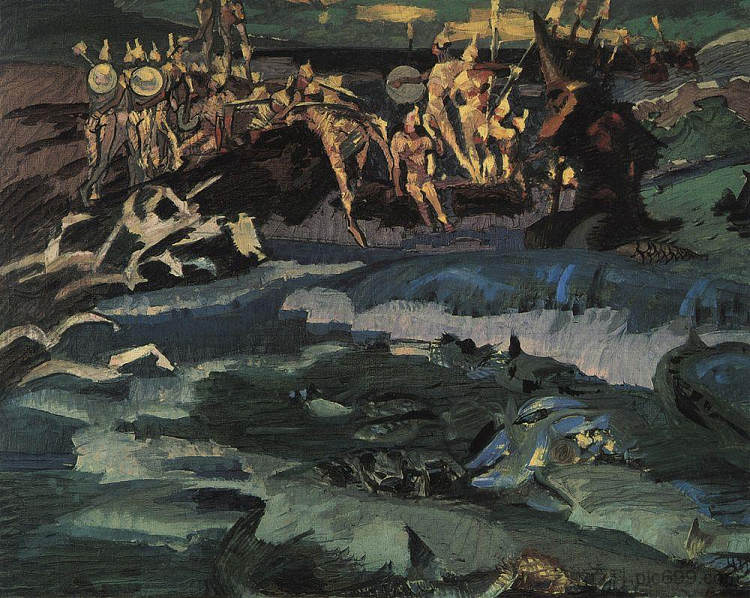 三十三名骑士 Thirty-three knights (1901; Moscow,Russian Federation ),米哈伊尔·弗贝鲁尔