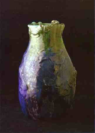 花瓶 Vase (c.1895)，米哈伊尔·弗贝鲁尔