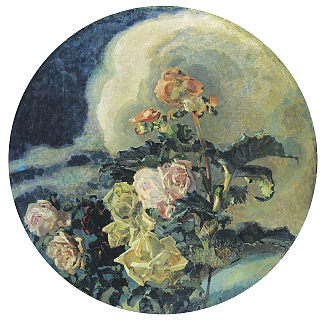 黄玫瑰 Yellow roses (1894)，米哈伊尔·弗贝鲁尔