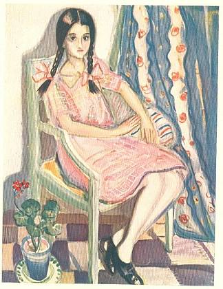 当代杂志，第6期（水彩） Contemporânea magazine, No. 6 (watercolour) (1922)，米利波索兹