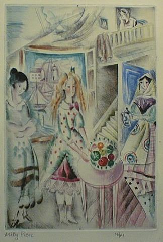 车间内部 Intérieur d’Atelier (1920)，米利波索兹