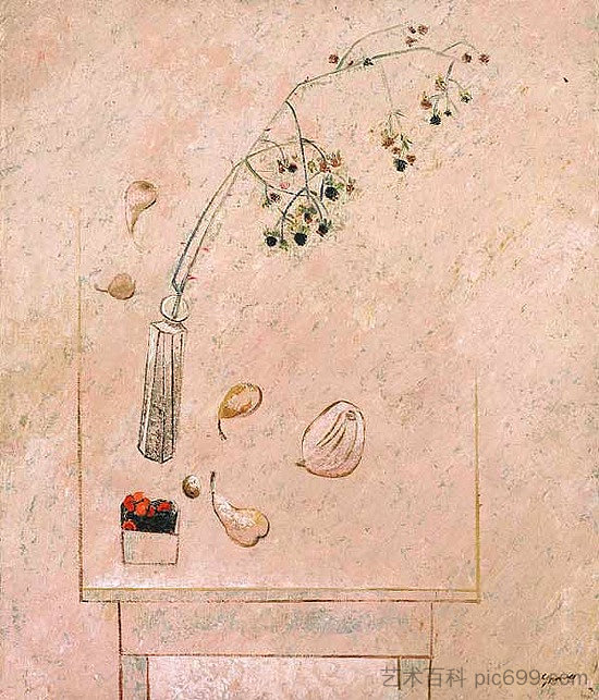 八月静物 August Still Life (1952)，莫里斯·格雷夫斯