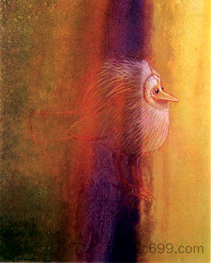鸟儿体验光 Bird Experiencing Light (1969)，莫里斯·格雷夫斯