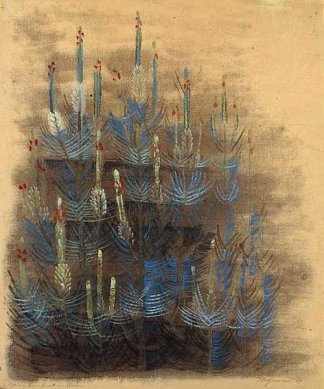 盛开的年轻森林松树 Young forest pine in bloom (1947)，莫里斯·格雷夫斯