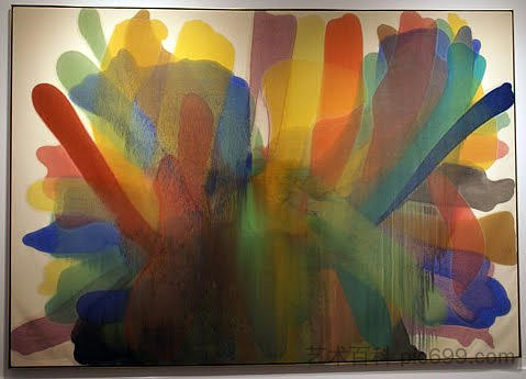 无题 Untitled (1959 - 1960)，莫里斯·刘易斯