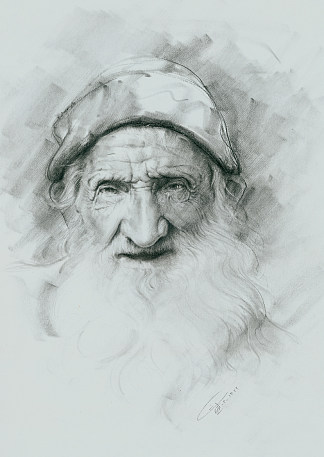 一位105岁的农民来自卡姆萨尔卡尚 A 105 Year -old Farmer Form Qamsar Kashan (1993; Iran,Islamic Republic of                     )，莫特扎卡塔齐