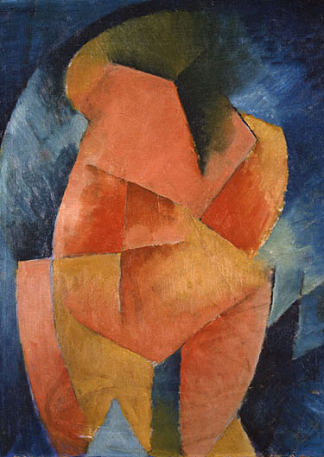图A（几何图案） Figure A (Geometrical Patterns) (1913)，莫顿·尚伯格