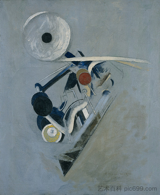 绘画六 Painting VI (1916)，莫顿·尚伯格