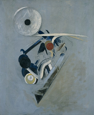 绘画六 Painting VI (1916)，莫顿·尚伯格