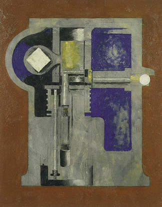 无题（机械抽象） Untitled (Mechanical Abstraction) (1916)，莫顿·尚伯格