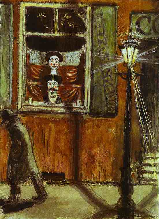 理发店橱窗 Barbershop Window (1906)，莫斯塔拉夫·多布尔日茨基