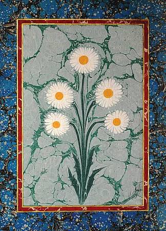 花卉大理石花纹 Çiçekli Ebru，穆斯塔法·杜兹贡曼