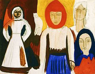 四个女人和一只猫 Чотири жінки й кіт (1912)，米哈伊罗博伊丘克