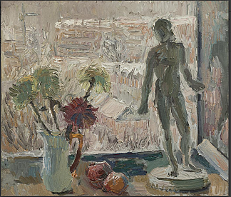 静物与安提诺斯雕塑 Still life with a sculpture of Antinous (1979)，米哈伊洛·万施泰因