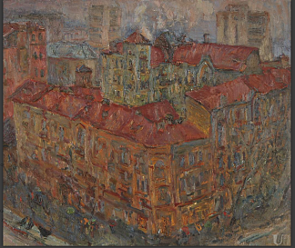 屋顶。基辅 Roofs. Kyiv (1979)，米哈伊洛·万施泰因