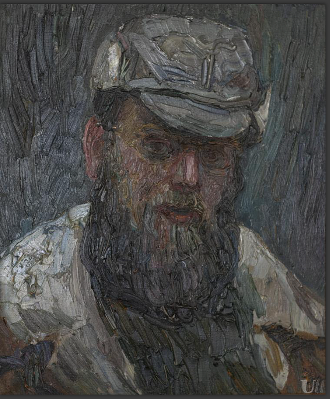 伊利亚·托尔卡切夫的肖像 Portrait of Ilya Tolkachev (1979)，米哈伊洛·万施泰因