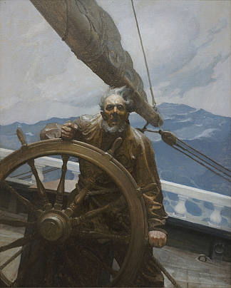 咆哮的船长 The Roaring Skipper (1914; Chadds Ford,Pennsylvania,United States                     )，纽威·康瓦斯·魏斯