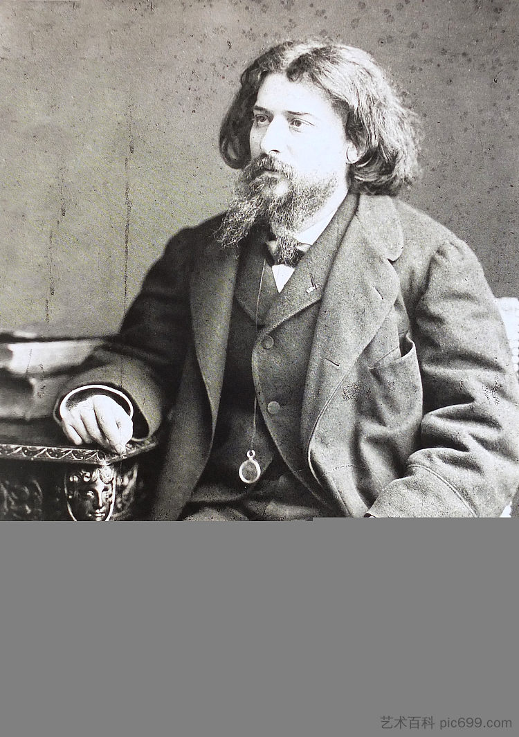 阿尔方斯·道德 Alphonse Daudet (1891)，菲利克斯·纳达尔