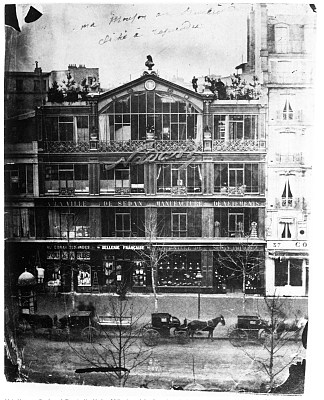 纳达尔工作室，卡普西内斯大道35号 Atelier Nadar, 35 Boulevard Des Capucines (1860)，菲利克斯·纳达尔