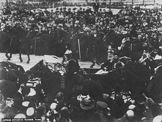 俄罗斯沙皇尼古拉二世访问巴黎 Nicholas II, Tsar of Russia, on a visit to Paris (1896)，菲利克斯·纳达尔