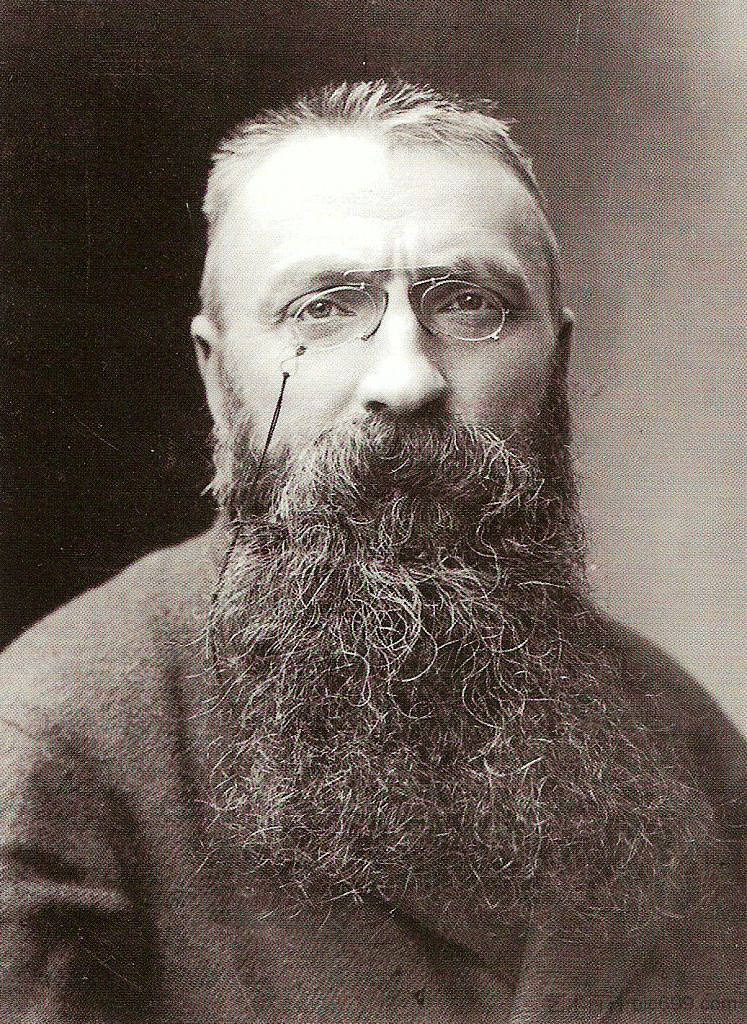 奥古斯特·罗丹 Auguste Rodin (1891)，菲利克斯·纳达尔