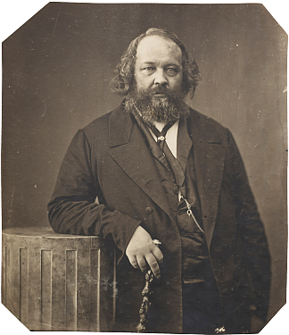 米哈伊尔·巴枯宁，俄罗斯无政府主义者 Mikhail Bakunin, Russian Anarchist (c.1860)，菲利克斯·纳达尔