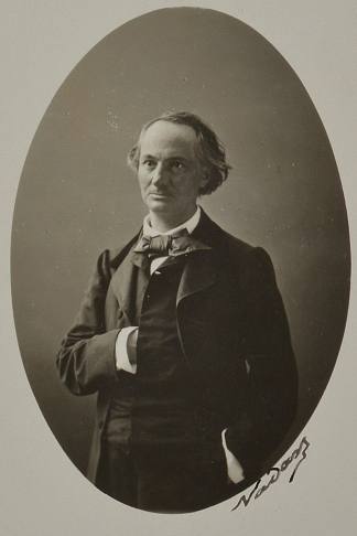 查尔斯·波德莱尔 Charles Baudelaire (1862)，菲利克斯·纳达尔