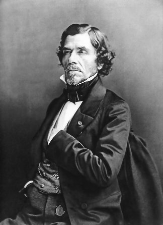 欧仁·德拉克洛瓦 Eugène Delacroix (1858)，菲利克斯·纳达尔