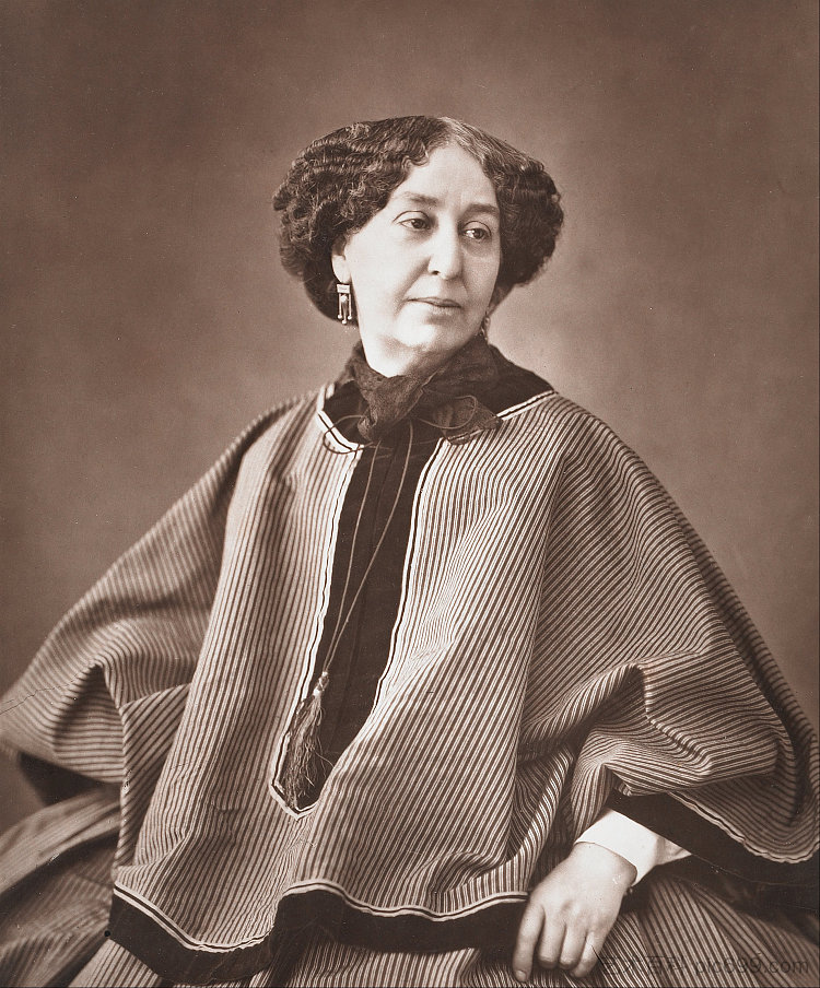 乔治·桑 George Sand (1864)，菲利克斯·纳达尔