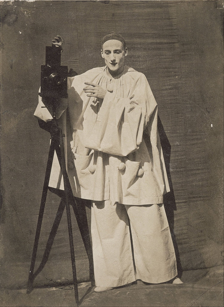 摄影师皮埃罗 Pierrot the Photographer (1854)，菲利克斯·纳达尔