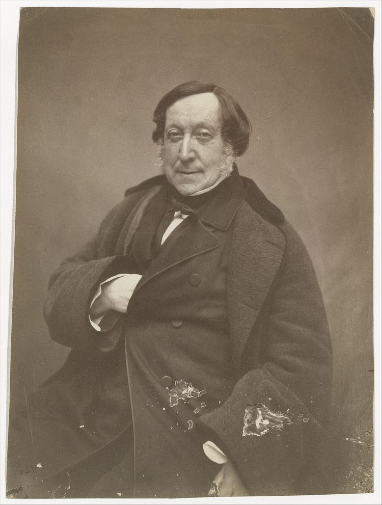 焦阿基诺·罗西尼 Gioacchino Rossini (1856)，菲利克斯·纳达尔