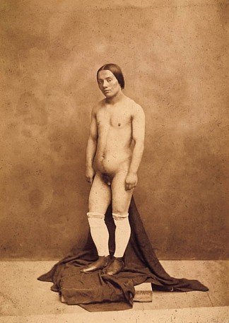阴阳人 Hermaphrodite (1860)，菲利克斯·纳达尔