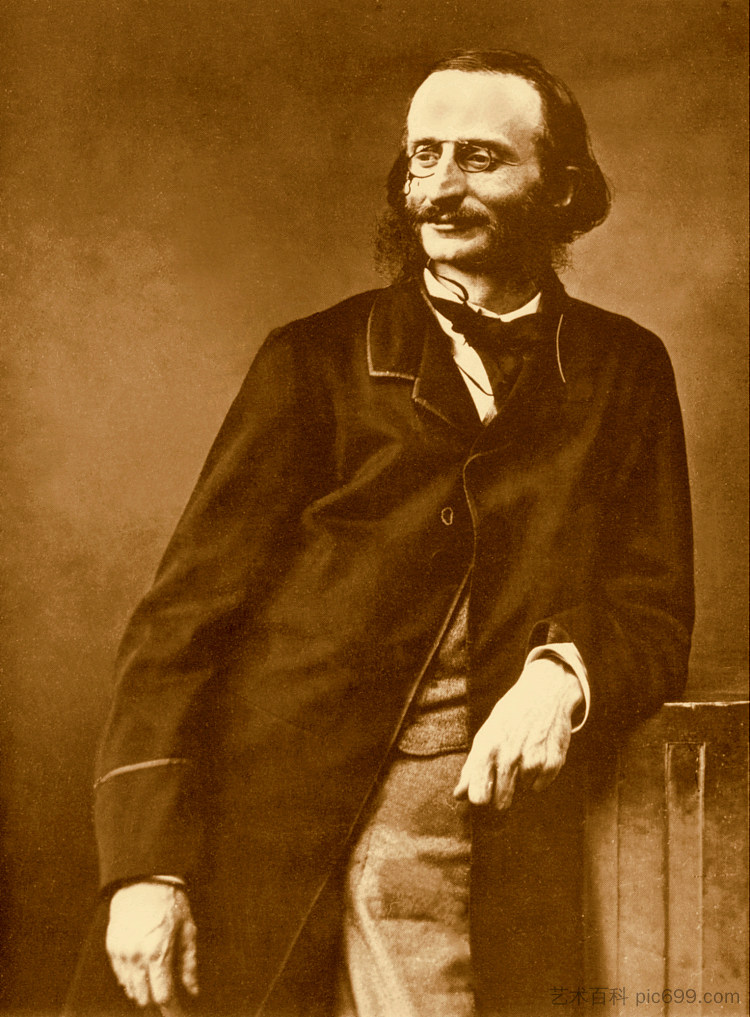 雅克·奥芬巴赫 Jacques Offenbach (1880)，菲利克斯·纳达尔