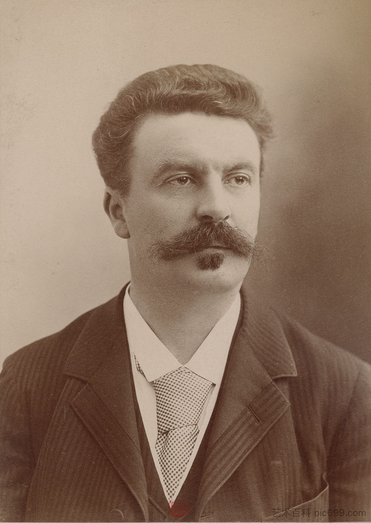 盖伊·德·莫泊桑 Guy De Maupassant (1888)，菲利克斯·纳达尔