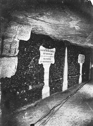 巴黎地下墓穴 Catacombes De Paris (1861)，菲利克斯·纳达尔