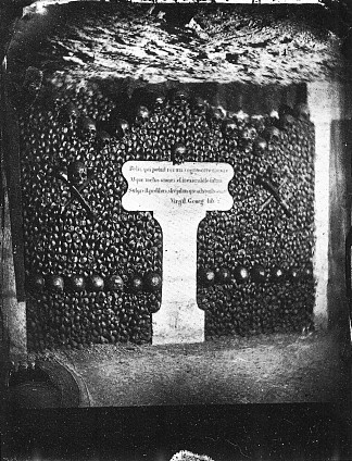 巴黎地下墓穴 Catacombes De Paris (1861)，菲利克斯·纳达尔