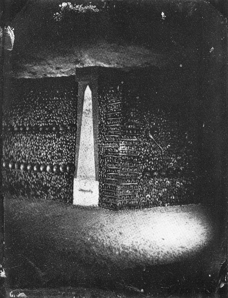 巴黎地下墓穴 Catacombes De Paris (1861)，菲利克斯·纳达尔