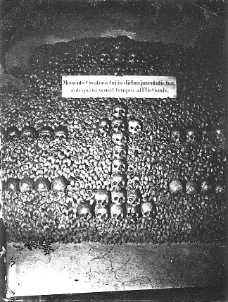 巴黎地下墓穴 Catacombes De Paris (1861)，菲利克斯·纳达尔