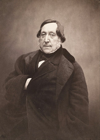 焦阿基诺·罗西尼 Gioacchino Rossini (1857)，菲利克斯·纳达尔