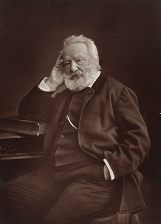 维克多·雨果 Victor Hugo (c.1870)，菲利克斯·纳达尔