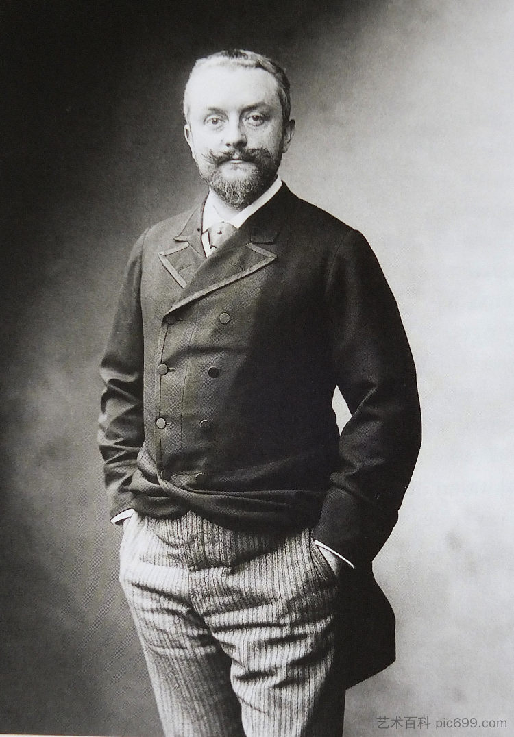 保罗·纳达尔,摄于 1888 年 12 月 26 日 Paul Nadar, Photographie Prise Le 26 Décembre 1888 (1888),菲利克斯·纳达尔