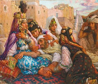 爱的殉道者（Chahid El Ouschq） Martyr Of Love (Chahid El Ouschq) (c.1922)，纳斯尔丁·迪内特