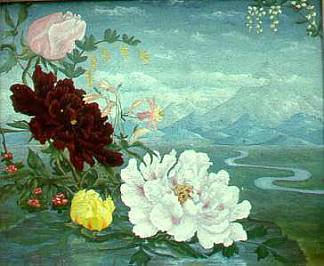 树牡丹 Tree Peonies (1941)，瑞香