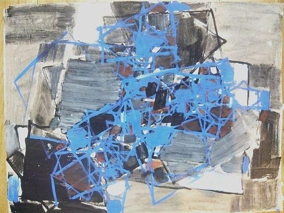 组成几何 Composition Geometrique (1964)，纳塔利娅杜米特雷斯科