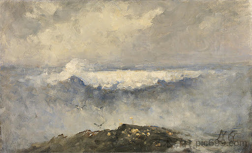 海浪 The Wave (1895)，纳撒尼尔磨练年轻人