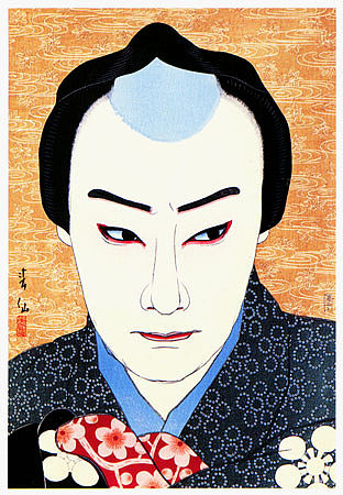 中村干次郎 饰 东十郎 Nakamura Ganjiro as Tojuro (1925)，名取俊泉