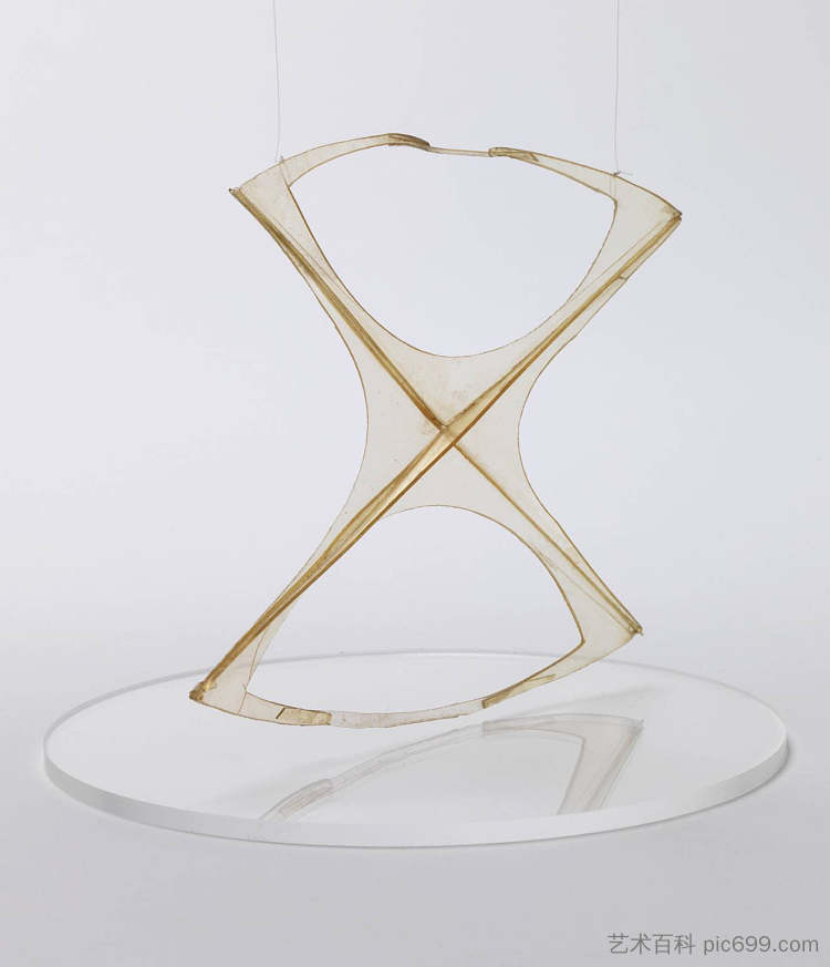 “扭转”模型 Model for 'Torsion' (c.1928),瑙姆·加博