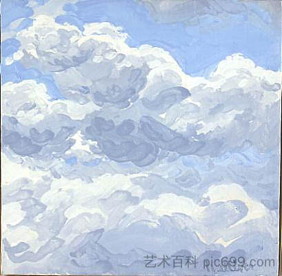 云研究 II Study for Clouds II (1979)，尼尔·韦利弗