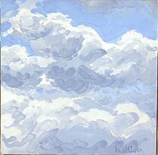 云研究 II Study for Clouds II (1979)，尼尔·韦利弗