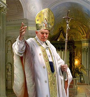 教皇约翰保罗二世 Pope John Paul II，纳尔逊·尚克斯